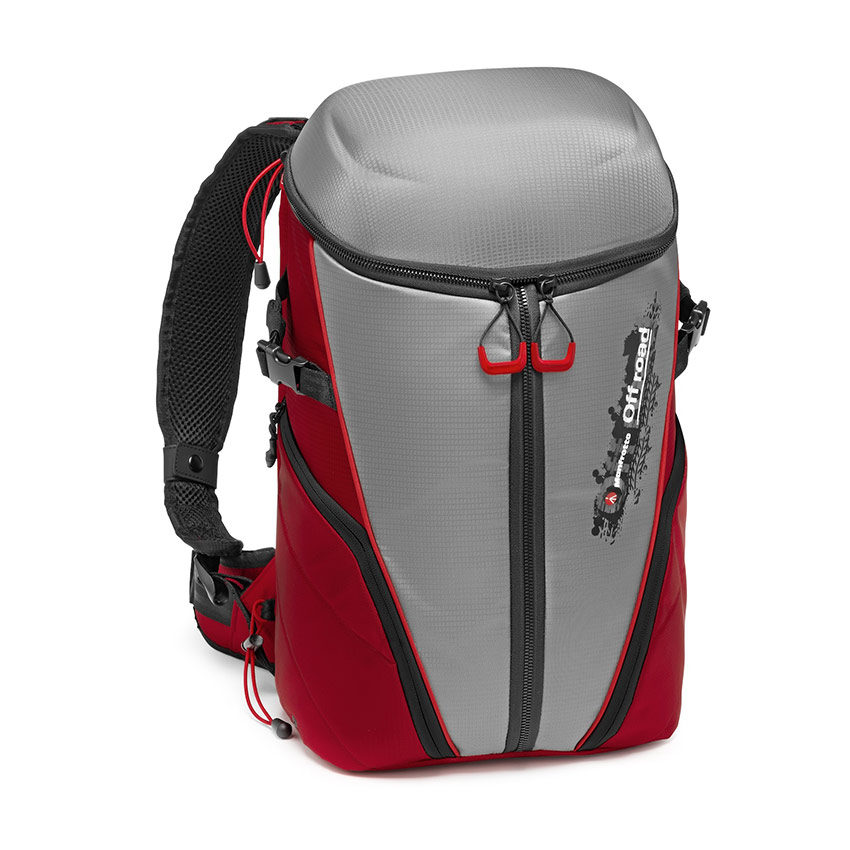 Image of Manfrotto Off Road Stunt Backpack Red/Grey